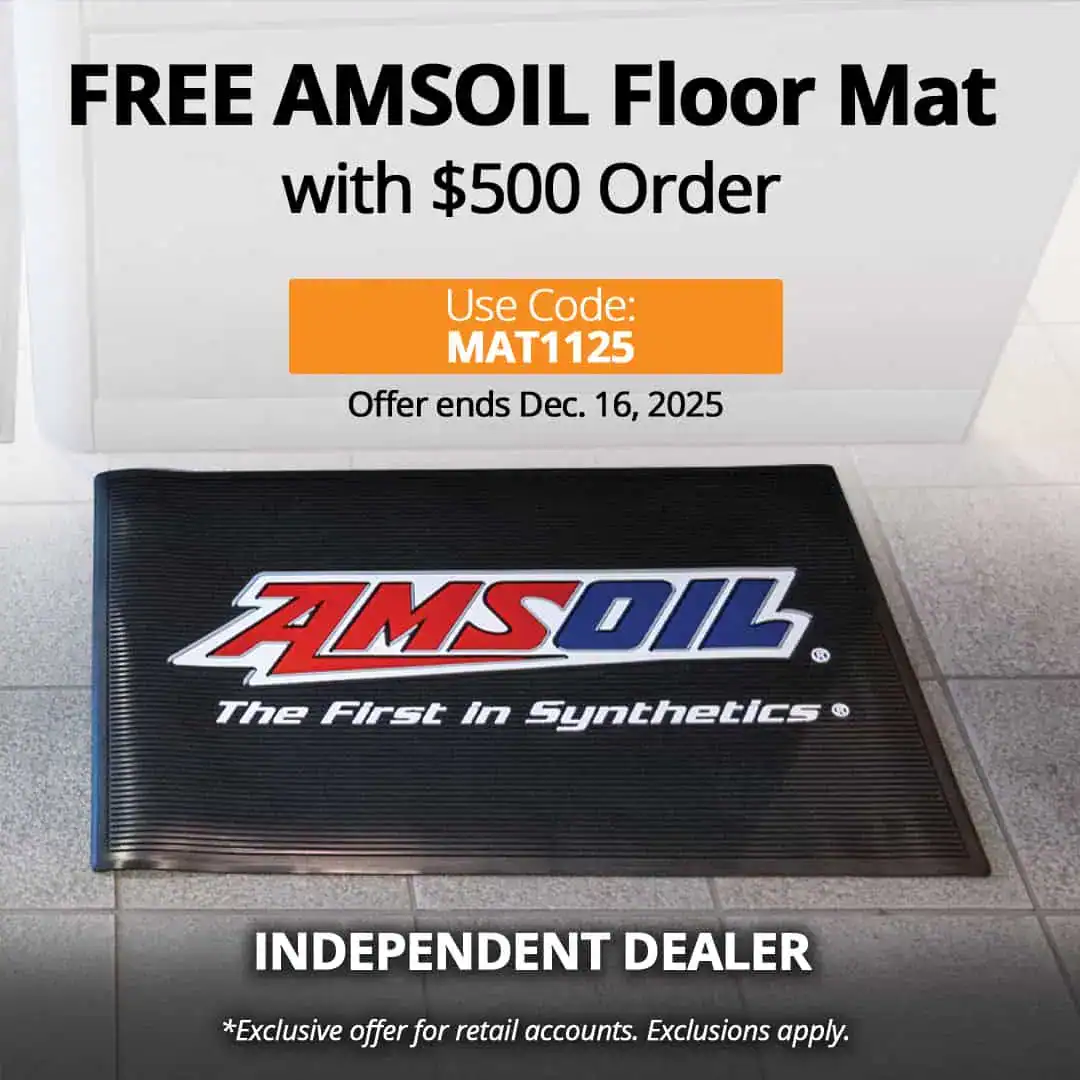 Free AMSOIL Plastic Funnel with Order of $75 or More